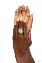 Load image into Gallery viewer, Plaited Pattern - Yellow Ring
