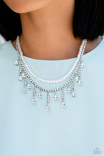 Load image into Gallery viewer, Lessons in Luxury - White (Pearl) Necklace
