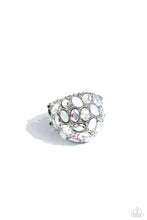 Load image into Gallery viewer, BLING Loud and Proud - White (Iridescent) Ring
