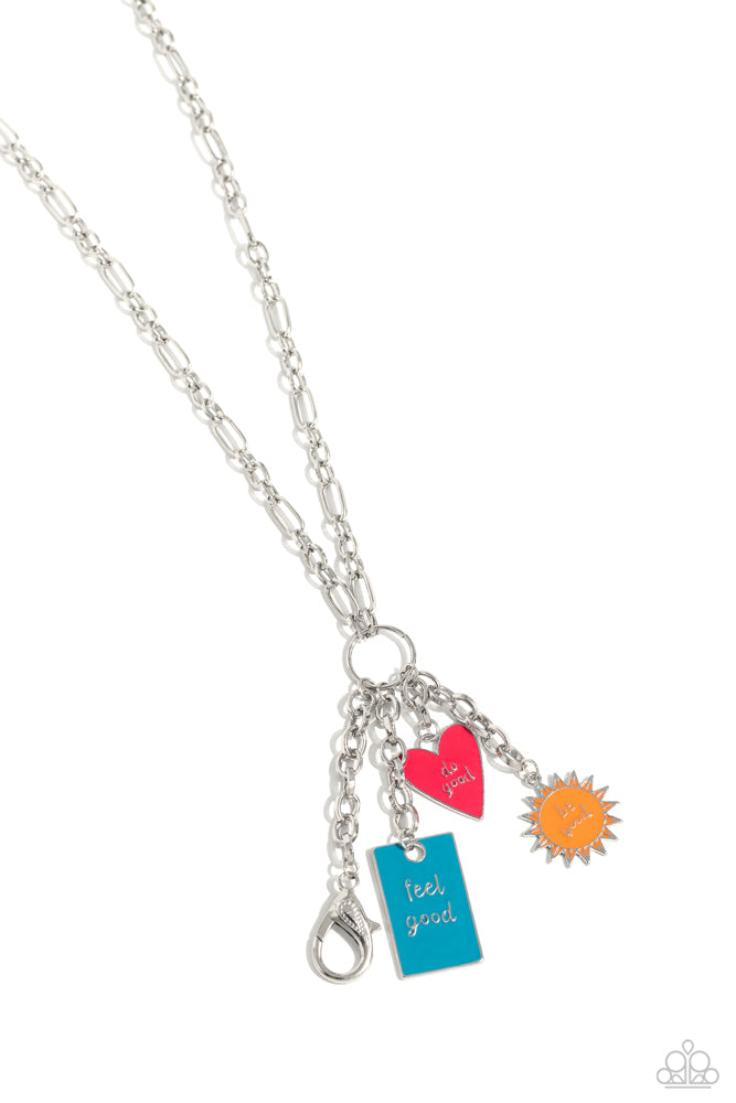 Embracing Good - Multi (Charm) Lanyard Necklace