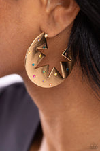 Load image into Gallery viewer, Starry Sensation - Gold Earring
