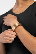 Load image into Gallery viewer, High Wire Act - Gold Cuff Bracelet
