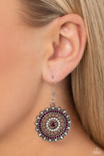 Load image into Gallery viewer, Twinkly Translation - Purple Earring
