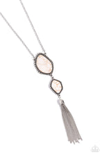 Load image into Gallery viewer, Desert Darling - White (Marble) Necklace
