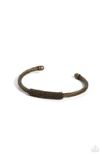 Load image into Gallery viewer, CABLE-Minded - Brass Bracelet
