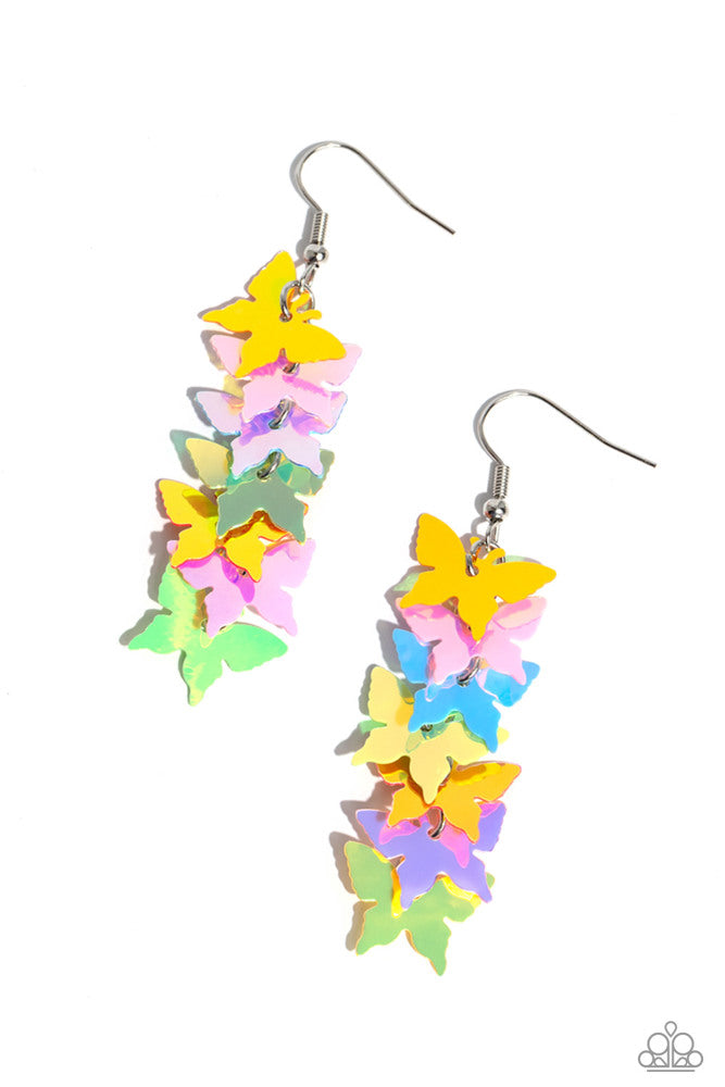 Aerial Ambiance - Multi (Butterfly) Earring