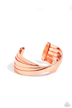 Load image into Gallery viewer, Rebellious Ribbons - Copper (Penny Copper) Bracelet
