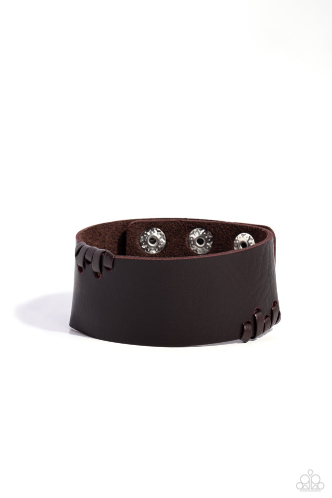 Leather Jacket Approved - Brown Urban Bracelet