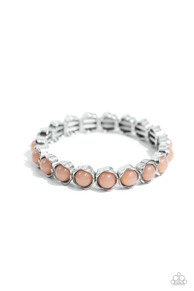 Lets be Buds - Brown Bracelet