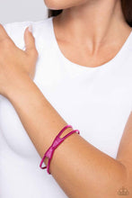 Load image into Gallery viewer, Tactile Thrill - Pink Bracelet
