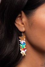 Load image into Gallery viewer, Aerial Ambiance - Multi (Butterfly) Earring
