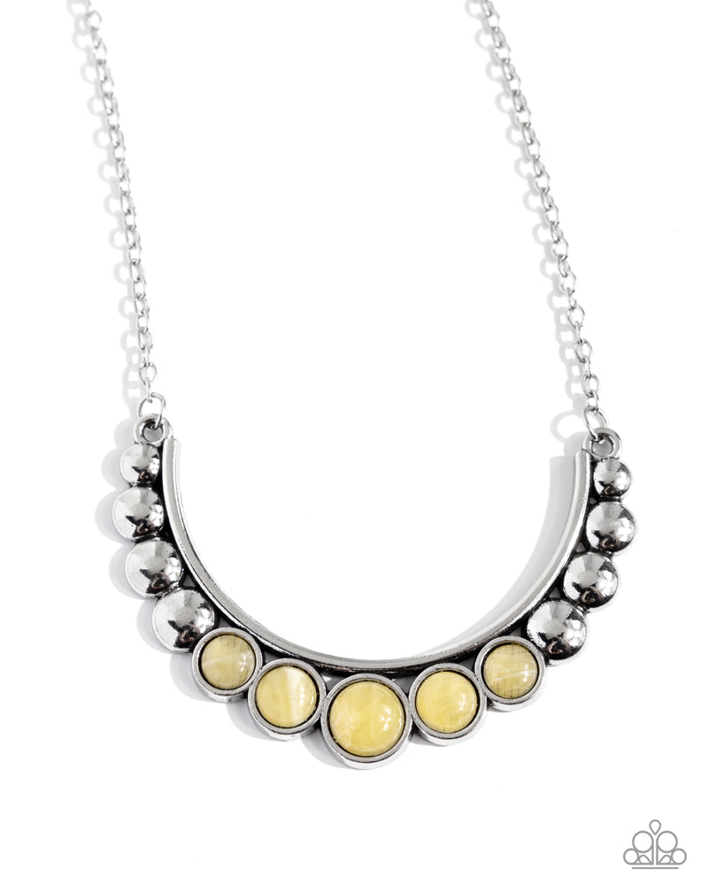 Horseshoe Bend - Yellow Necklace