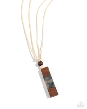Load image into Gallery viewer, Timber Totem - Blue Urban Necklace
