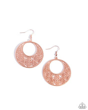 Load image into Gallery viewer, Mandala Paradise - Copper (Penny) Earring
