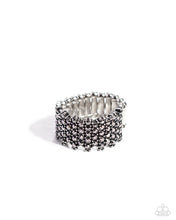 Load image into Gallery viewer, Vividly Vertical - Silver (Hematite) Ring
