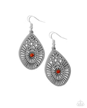 Load image into Gallery viewer, Modern Mural - Brown (Topaz) Earring
