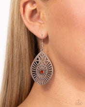 Load image into Gallery viewer, Modern Mural - Brown (Topaz) Earring
