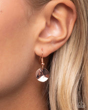 Load image into Gallery viewer, Flickering Finesse - Copper  (Shiny) Necklace
