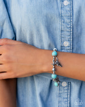 Load image into Gallery viewer, Western Welcome - Blue (Turquoise) Bracelet
