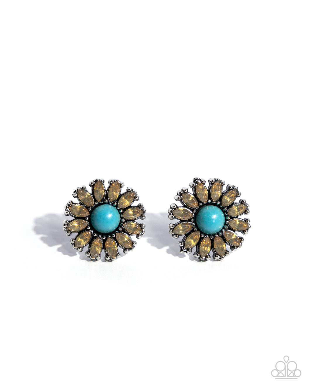 Santa Fe Showcase - Yellow (Turquoise) Post Earring