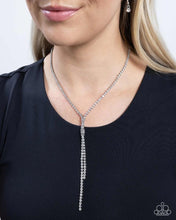 Load image into Gallery viewer, Timeless Team - White (Rhinestone Necklace
