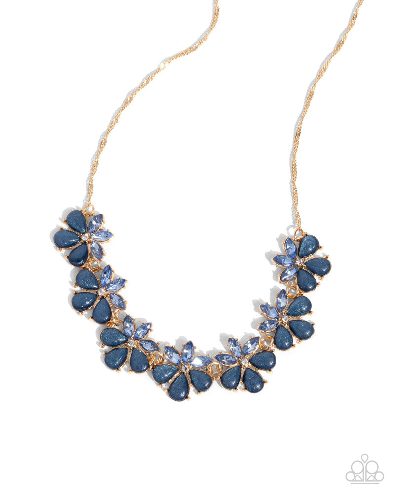 Consistent Chic - Blue Necklace