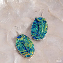 Load image into Gallery viewer, Artistic Avenue - Blue Earrings
