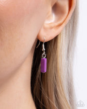 Load image into Gallery viewer, Earthy Extrovert - Purple Necklace
