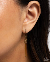 Load image into Gallery viewer, LEI of the Land - Brass (Pink Acrylic Flower) Necklace
