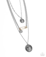 Load image into Gallery viewer, Sunset Safety - Silver Necklace
