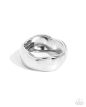 Load image into Gallery viewer, Curved Confident - Silver Bracelet

