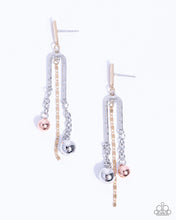 Load image into Gallery viewer, Authoritative Admiration - Multi  (Silver and Penny Copper) Earring
