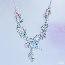 Load image into Gallery viewer, Valuable Vineyard - Multi  (Butterfly) Necklace
