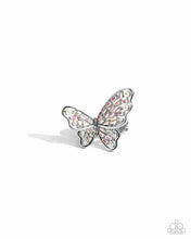 Load image into Gallery viewer, Hovering Haute - White (Butterfly)  Ring
