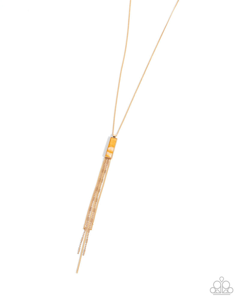 Refreshing Redemption - Yellow Necklace
