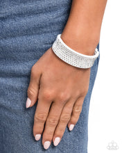 Load image into Gallery viewer, Sprinkling Studs - White (Rhinestone) Bracelet
