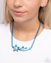 Load image into Gallery viewer, Meteor Moment - Blue (Star) Necklace
