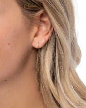 Load image into Gallery viewer, STACK In Business - Brass (Green Marbled Half-Circle Stone) Necklace
