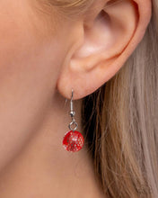 Load image into Gallery viewer, Lace Maker - Red Necklace
