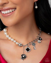 Load image into Gallery viewer, Complete Look - Black Set: Pearly Pedigree - Black Necklace and Purebred Pearls - Black Bracelet (BB-BK-IB)
