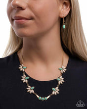 Load image into Gallery viewer, Substantial Stone - White (Turquoise) Marble Necklace
