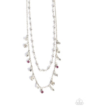 Load image into Gallery viewer, Layered Limit - Purple Necklace
