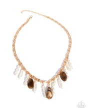 Load image into Gallery viewer, Dangling Destination - Brown Necklace
