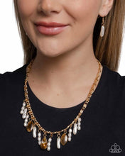 Load image into Gallery viewer, Dangling Destination - Brown Necklace
