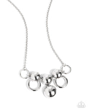 Load image into Gallery viewer, Sleek Staccato - Silver Necklace

