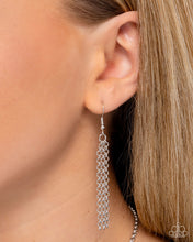 Load image into Gallery viewer, Sleek Staccato - Silver Necklace
