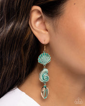 Load image into Gallery viewer, Coastal Charisma - Blue Earring
