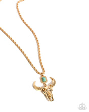 Load image into Gallery viewer, Longhorn Leisure - Gold Necklace
