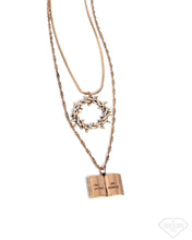 Load image into Gallery viewer, Forgiven in Faith - Gold Necklace
