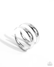 Load image into Gallery viewer, Gravity Generosity - Silver Hoop Earring (LOP-0325)
